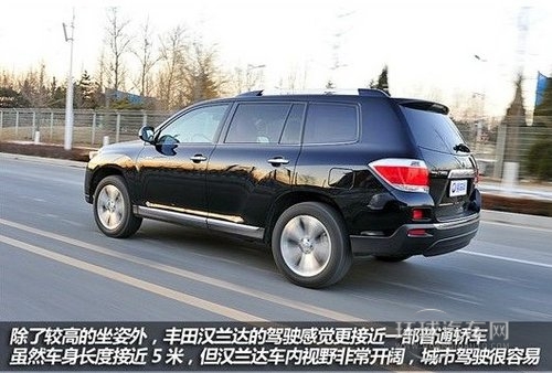 大一號的家用車 評測豐田新款漢蘭達(dá)