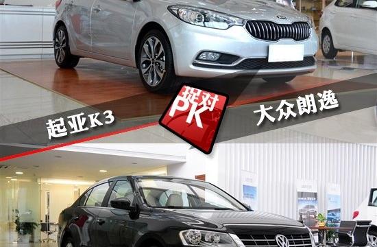 硬實(shí)力迎頭趕上 起亞K3VS大眾朗逸