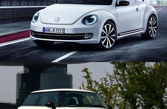 大眾新甲殼蟲(chóng)vsMINI 市場(chǎng)相同表現(xiàn)各異