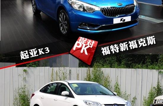 起亞K3VS福特新??怂?高配與駕控的抉擇