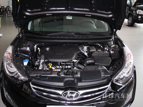 北京現(xiàn)代  朗動 1.6L AT 發(fā)動機(jī)局部特寫