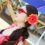 婀娜胸線粉面桃腮的“花”姑娘