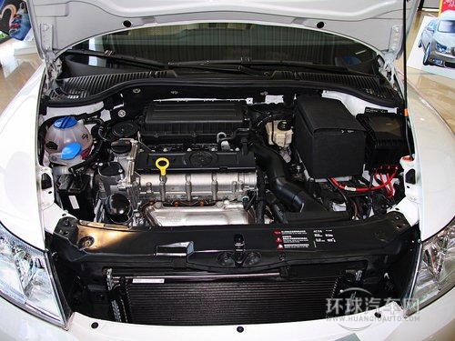 斯柯達  1.6L 手動 發(fā)動機局部特寫
