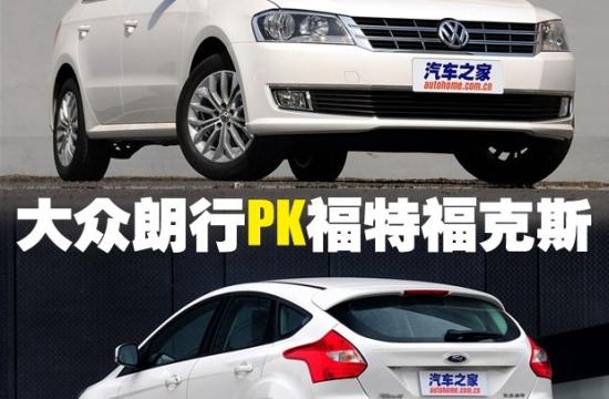 搶占兩廂車市場 大眾朗行PK福特福克斯