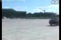 赤峰汽博會(huì) 大風(fēng)天看力帆520車技展示