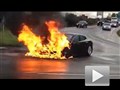 安全性受到質(zhì)疑 TESLA MODEL S撞車起火