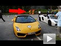 火了！蘭博基尼眾跑車(chē)秀排氣引燃樹(shù)叢
