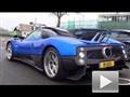 豪車云集 實(shí)拍帕加尼Zonda PS啟動咆哮